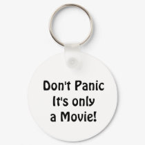 Don't Panic keychains