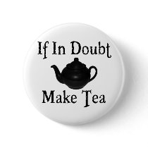 Don't panic - make tea! pin