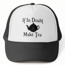 Don't panic - make tea! hat