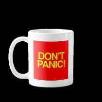 Don't Panic mugs