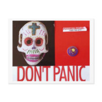 DONT PANIC postcards by mmargot DONT PANIC postcards