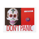 DONT PANIC POST CARD