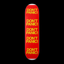 Don't Panic skateboards