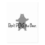 Don't Poke the BEAR Post Cards