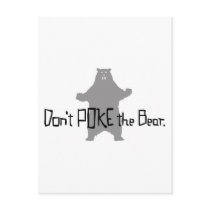 Don't Poke the BEAR Post Cards