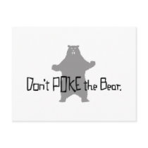 Don't Poke the BEAR Postcards