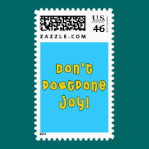 Don't Postpone Joy! postage
