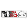 Don't Pump - Go electric bumpersticker Bumper Stickers