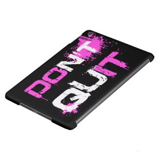 DON'T QUIT - DO IT paint splattered urban quote iPad Air Covers