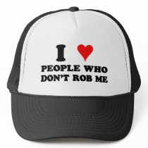 Don't Rob Me! hats by RighteousTees Don't Rob Me! hats