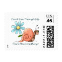 Don't Run Through Life postage