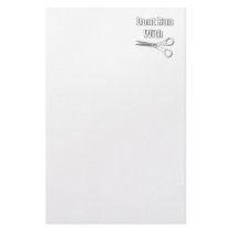 Dont Run With Scissors Stationery by turtle53322 Dont Run With Scissors Stationery