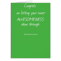 Don't Screw It Up Card