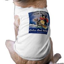 Don't Shiver Next Winter Vintage WW2 pet clothing