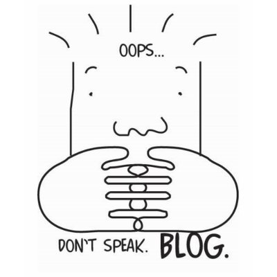 Dont' speak. Blog.  Tee Shirts by superlori