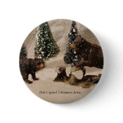 Don't spend Christmas alone Button button