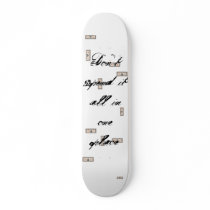 Don't spend it all in one place skateboards by Flimmiling_Pants Don't spend it all in one place skateboards