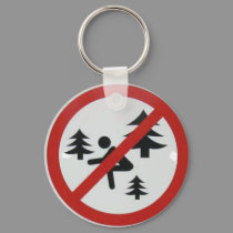 Don't Squat in the Woods keychains
