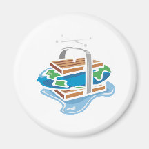Dont Squeeze Refrigerator Magnet
