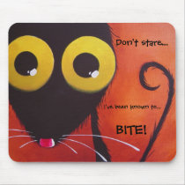 Don't stare! mousepads