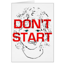 Don't start smoking cards