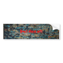 Don't steal art! bumper sticker