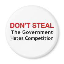 Don't Steal Fridge Magnet