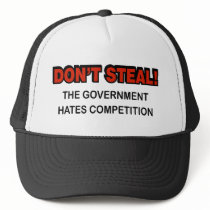 Don't Steal - White hats by pbclothing Don't Steal - White hats
