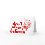 Don't Stop Believin' Greeting Card