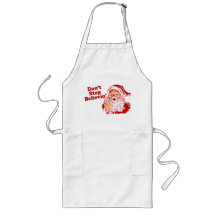 Dont Stop Believing Christmas Aprons
