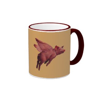 Don't Stop Believing Ringer Coffee Mug