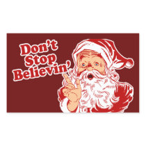 Dont Stop Believing Rectangular Stickers