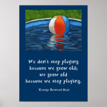 DON'T STOP PLAYING POSTER