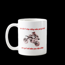 Don't Stop Riding Dirt Bike Motocross Mug mugs