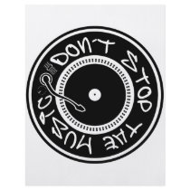 DON'T STOP THE MUSIC FLYER DESIGN