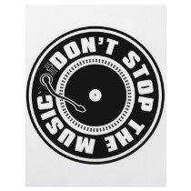 DON'T STOP THE MUSIC FLYERS