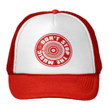 DON'T STOP THE MUSIC TRUCKER HAT