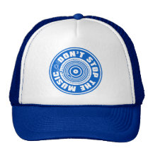 DON'T STOP THE MUSIC TRUCKER HATS