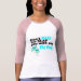 Ladies 3/4 Sleeve Raglan (Fitted)