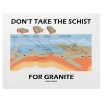 Don't Take The Schist For Granite (Geology Humor) Customized Letterhead