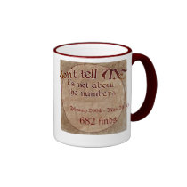 Don't tell me it's not about the numbers mug