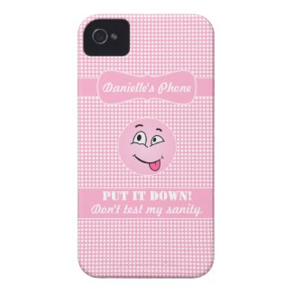 Don't Test My Sanity iPhone Case iPhone 4 Case