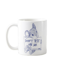 Don't Test On Me Mug mugs