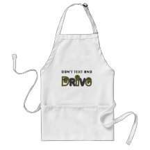 Don't Text and Drive Apron