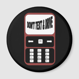 Texting And Driving Magnets, Texting And Driving Magnet Designs for