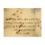 Don't Think about What You've Left Behind Postcard