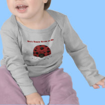 Don't Throw Trash on Me ladybug t-shirts