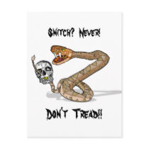 Don't Thug postcards