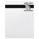 dont toot your own horn elephant cartoon letterhead