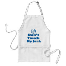 DONT TOUCH MY JUNK APRON